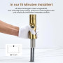 Mitigeur Lavabo en Acier Inoxydable Finition Or Brossé - Robinet Salle Bain | Robinet Lavabo avec Hauteur de Bec 79mm, Monocomma