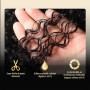 Burmese Curly Feather Crochet Human Hair Extension Unprocessed Cheveu Humain Pre-Separated Knotless For Women 16 Inch 100g