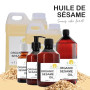 B.O.T Cosmetic & Wellness - Huile de Sésame Bio 100% Pure et Naturelle | Pressée à Froid | Multi-Usage | Anti-Âge pour la Peau |