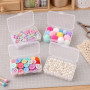 YYGMSS Lot de 30 boîtes de rangement avec couvercle pour petites pièces, perles, bijoux, articles de bricolage avec étiquettes, 