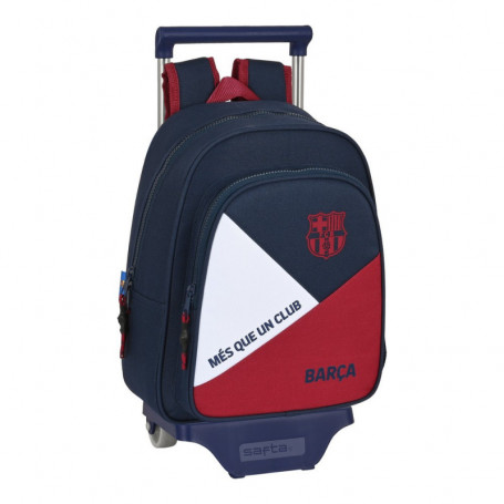 Cartable à roulettes F.C. Barcelona Corporativa Bleu Bordeaux (27 x 33 x 10 cm) 39,99 €
