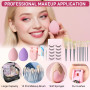 Coffret Maquillage Femme, Kit Maquillage Professionnel Complet, Kit de Cadeau Tout-en-un avec Ombres à Paupières Fond de Teint C