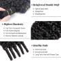Shoaiye Human Hair Bundles Burmese Curly Tissage Naturel Cheveux Humain Unprocessed Remy en lot Meches Weave Extensions Double W