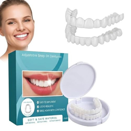 Prothèses Réglables à Clipser,Dentier Provisoire Prothese | Dentaires fonctionnelles,Prothèses à Facettes Réglables,Dentier Sour