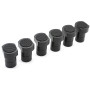 6 pièces Alliage d'Aluminium Presse Etabli pour Bench Dog Serre Joint Etabli pour Etabli Menuisier Bouchon de Positionnement de