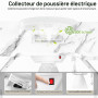 LARS360 Table de manucure avec aspiration, pliable, table de manucure, portable, avec roulettes, sac à poussière, sac de transpo