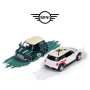 Majorette - Mini - 5 Pièces Giftpack - Echelle 1/64ème - Véhicules en Métal - Roues Libres - Phares Translucides, Portes Ouvrant