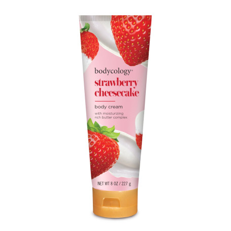 Body Cream - Strawberry Cheesecake by Bodycology for Women - 8 oz Body Cream