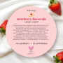 Body Cream - Strawberry Cheesecake by Bodycology for Women - 8 oz Body Cream