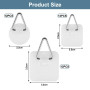 36 Pcs Accroche Tableau Adhesif, avec Triangle en Métal, 3 Tailles, Blanc | Accroche Tableau Sans Percer, Accroche Tableau Adhes