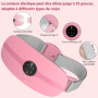Ceinture Chauffante Regle Douloureuse, Coussin Chauffant Menstruel Portable | 3 Niveaux de Température 3 Modes de Massage pour S