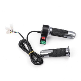 Grips de poignée de Scooter électrique 3 Vitesses de Vitesse pour 60V Citycoco Compatible avec Le Guidon de la Torsion de vélo é