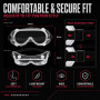 Blackrock Lunettes-masque de sécurité pour le travail, EPI