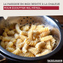 Fackelmann Passoire en Inox avec Anses pour Pâtes et Légumes 24 cm | Égouttage rapide, 24 x 11 cm, Inox, Deux anses faciles à sa