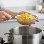 Chef Aid Passoire 18 cm en Acier Inoxydable Tamis Fin avec Poignée Pour Égoutter Pâtes Riz Laver Fruits et Légumes Passoire Cuis