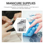 GALPADA 200 Count Gel Remover Wraps, Aluminum Foil Nail Wraps | Disposable Sheets with Absorbent Pads for Fingernails and Toenai