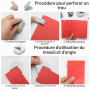 MAIXINNEW Lot de 3 Coupe Papier A4 pour Travaux Manuels | Massicot Papiers avec Lame de Rechange, Couper Coins Arrondis et Perfo