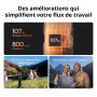 DJI Bundle Audio Osmo Pocket 4 avec émetteur Mic Mini 2, caméra vlog de Poche avec nacelle, capteur CMOS 1 Pouce et 4K/240 IPS, 
