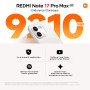 REDMI Note 17 Pro Max 5G, Smartphone 8+512 Go, Noir, Batterie 9210 mAh | Snapdragon® 6 Gen 5, appareil photo 50 MP avec OIS, Hyp