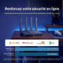 GL.iNet GL-BE6500 Flint 3e Routeur Wi-FI 7 avec VPN pour Maison et Gaming | Wi-Fi 7 BE6500 jusqu'à 6,5 Gbit/s avec MLO et 4K-QAM