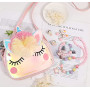 Hifot Licorne Sac a Main Bijoux Enfants Fille, Unicorn Collier Bracelet Boucle d'oreille Bagues kit Bijoux pour Cadeau Anniversa