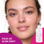 essence milky GLAZED LIQUID PRIMER, humidifiant/hydratant, polissant (50ml) | Éclat Frais et Translucide, Fini Lumineux, Texture