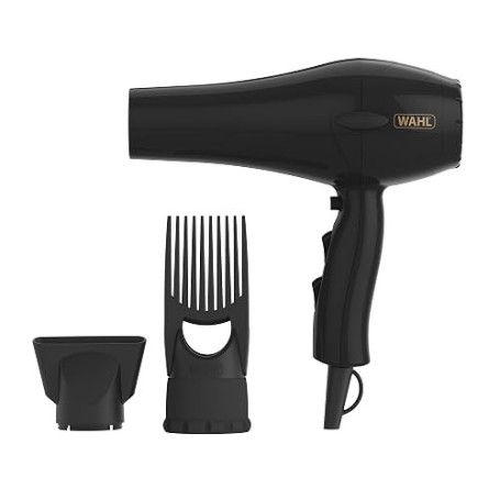 Wahl Powerpik 2 Sèche-cheveux pour cheveux afro-texturés | Sèche-cheveux avec embout « Pik », jet d’air froid, cheveux afro-cari