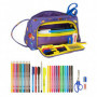 Trousse Scolaire avec Accessoires SuperThings Guardians of Kazoom Violet Jaune ( 30,99 €