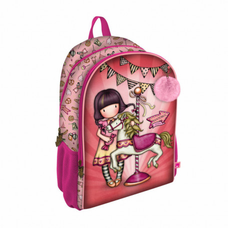 Cartable Gorjuss Carousel Saumon (31.5 x 40 x 22.5 cm) 61,99 €