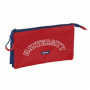 Trousse Fourre-Tout Triple Safta University Rouge Blue marine (22 x 12 x 3 cm) 20,99 €