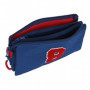 Trousse Fourre-Tout Triple Safta University Rouge Blue marine (22 x 12 x 3 cm) 20,99 €