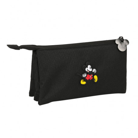 Trousse Fourre-Tout Triple Mickey Mouse Clubhouse Premium Noir (22 x 12 x 3 cm) 22,99 €
