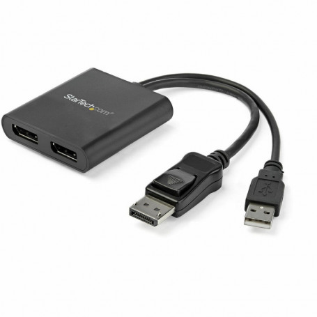 Splitter DisplayPort Startech MSTDP122DP Noir 4K Ultra HD 99,99 €