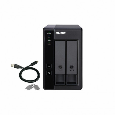 Stockage en Réseau NAS Qnap TR-002        Noir 199,99 €