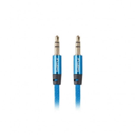 Câble Audio Jack (3,5 mm) Lanberg CA-MJMJ-10CU-0010-BL Bleu 1 m 26,99 €