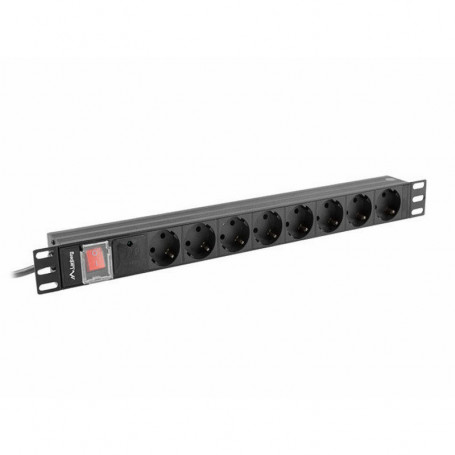 Rallonge 19'' 8 Tomas Schuko Lanberg PDU-08F-0200-BK 48,99 €