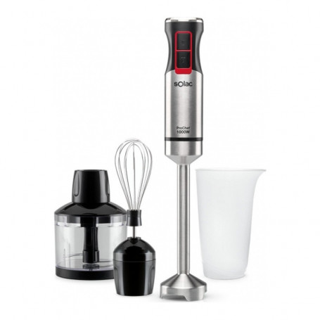 Mixeur plongeant Solac BA5607 Noir Acier inoxydable 1000 W 70,99 €