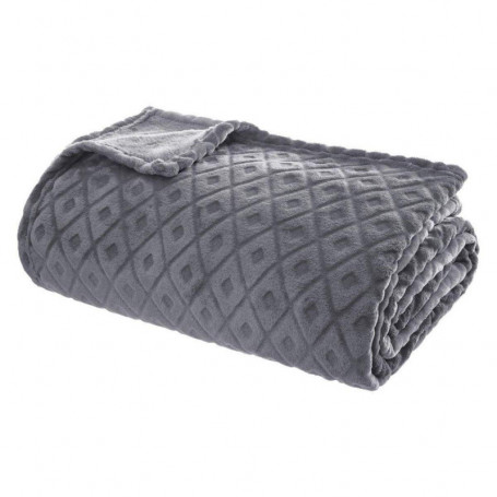 Couverture Atmosphera Plaid Winter Rhombus Gris (230 x 180 cm) 93,99 €