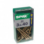 Boîte à vis SPAX Yellox Bois Tête plate 30 pcs (4,5 x 50 mm) 15,99 €