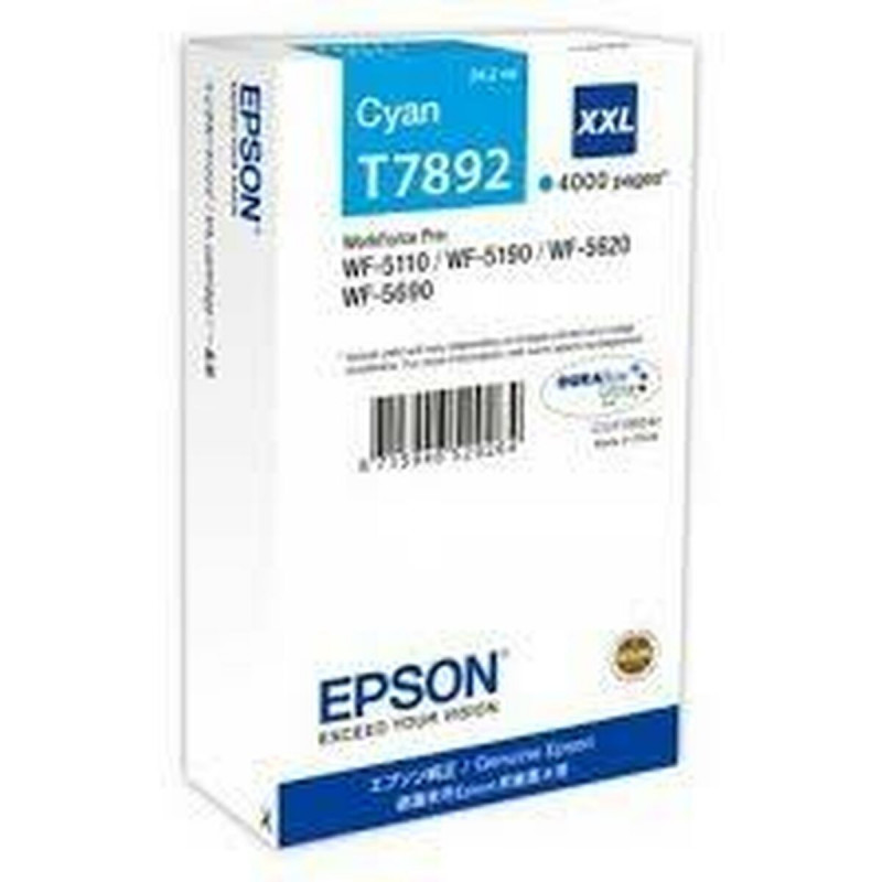 Epson Encre Cyan XXL (4 000 p)