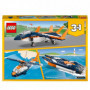 LEGO Creator 31126 L'Avion Supersonique. Jouet 3 en 1 Hélicoptere Bateau Avion 28,99 €