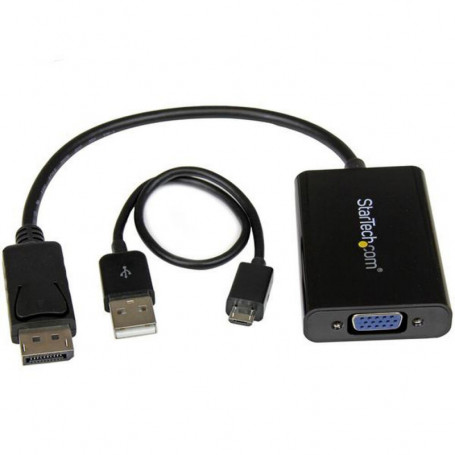 Adaptateur DisplayPort vers SVGA Startech DP2VGAA       Noir 47,99 €