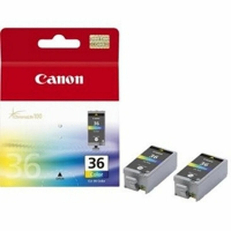 Canon Pack de 2 cartouches d'encre couleur CLI-36 C/M/Y
