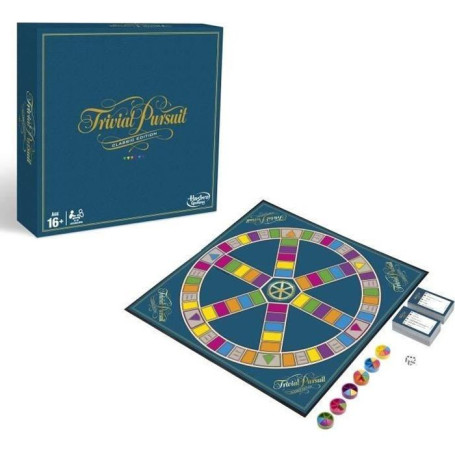 Trivial Pursuit - Classique - Jeu de societe de reflexion - Jeu de plateau - Ver 50,99 €