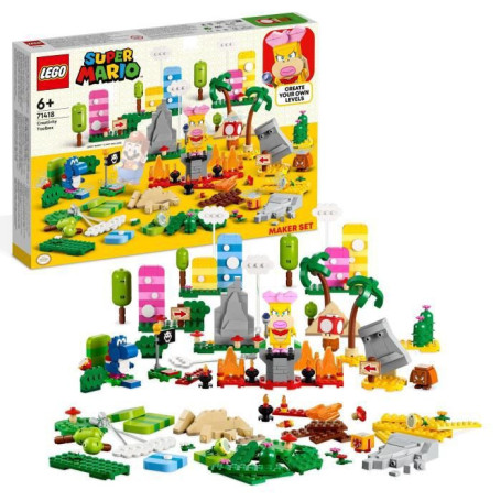 LEGO Super Mario 71418 Set La boîte a Outils Créative. Jouet Enfants 6 Ans. avec 73,99 €