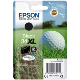 Epson Golf ball Singlepack Black 34XL DURABrite Ultra Ink Cartouche d'encre originale Epson 34XL Noir 60,99 €