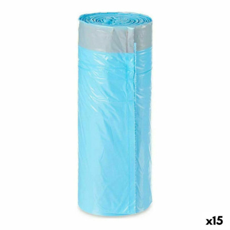 Sacs à ordures Bleu Polyéthylène 15 Unités (30 L) 62,99 €