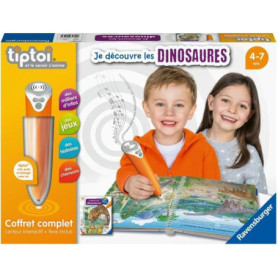 Jouet Educatif Ravensburger Dinosaures (Français) Ravensburger - tiptoi - Coffret complet lecteur interactif + Livre Je dé 71,99 €