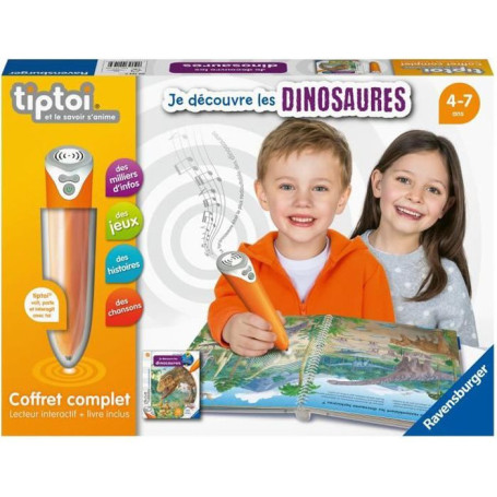 Ravensburger - tiptoi - Coffret complet lecteur interactif + Livre Je dé 71,99 €