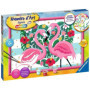 Numéro d'art - grand format - Flamingos amoureux - Ravensburger - Kit co 26,99 €